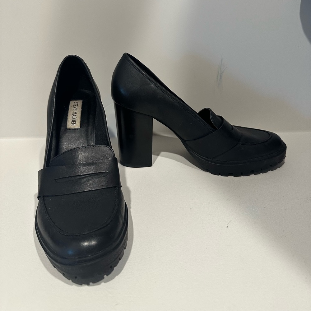 Steve Madden Black Heels